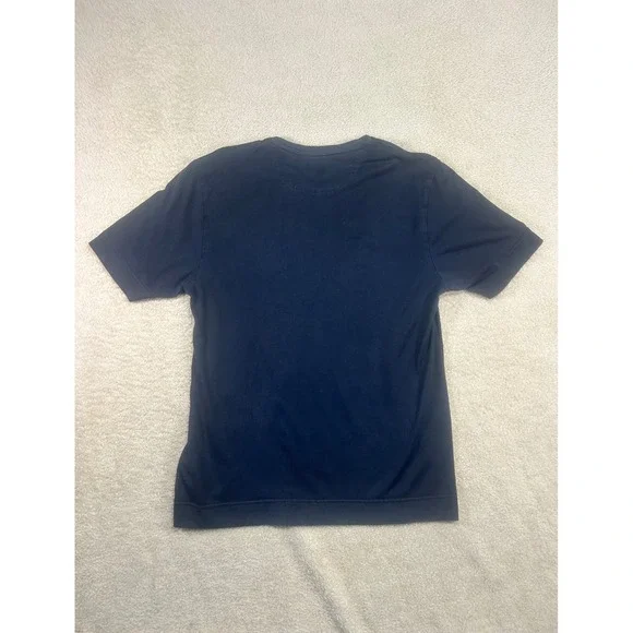 Fendi Roma Made in Italy Black Cotton Short Sleeve T Shirt Men's Size‎ Small